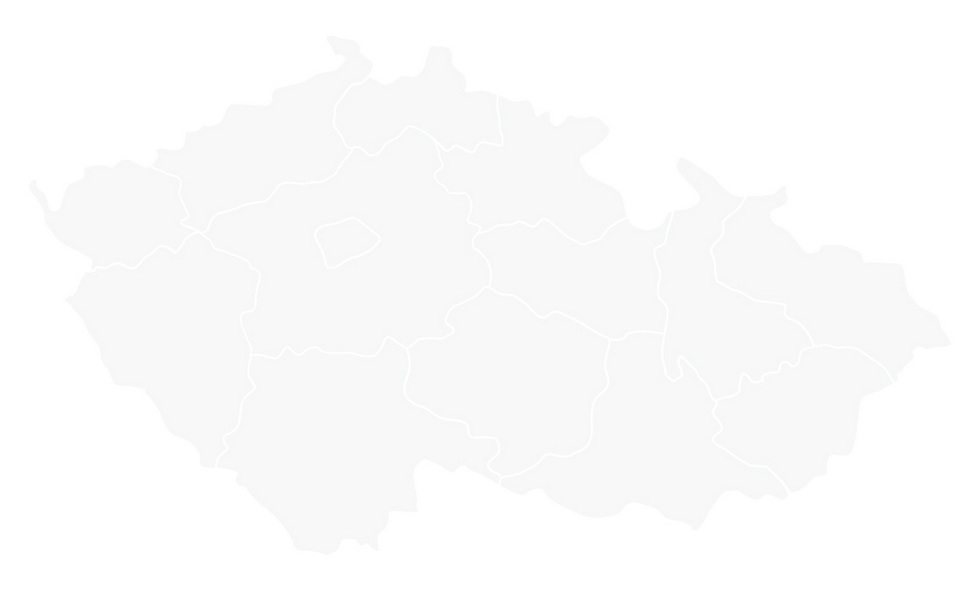 Mapa působnosti obchodních zástupců